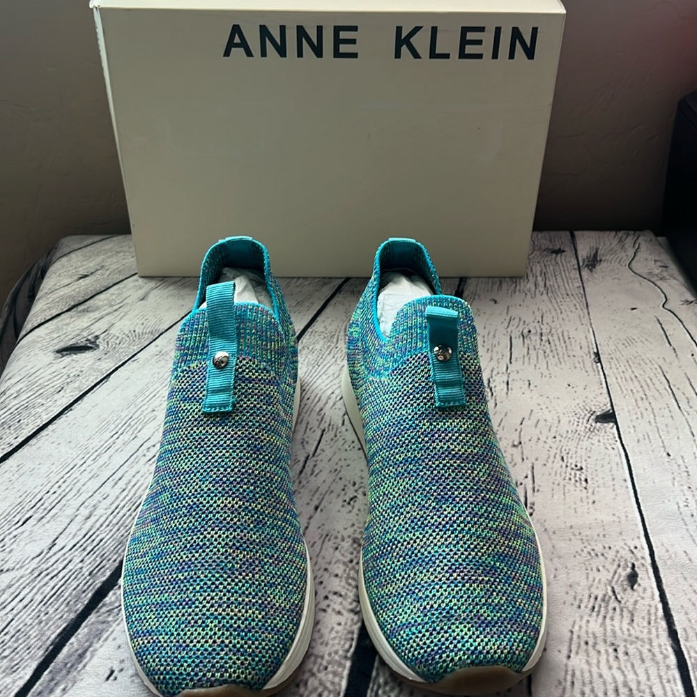 Anne Klein Akletty Knit slip-on sneakers